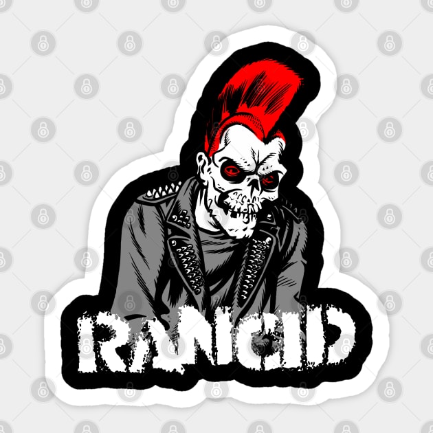 Rancid Sticker by bambangbuta